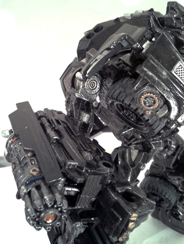 ~Custom Transformers Dark Of The Moon Leader Class Ironhide By Mykl~