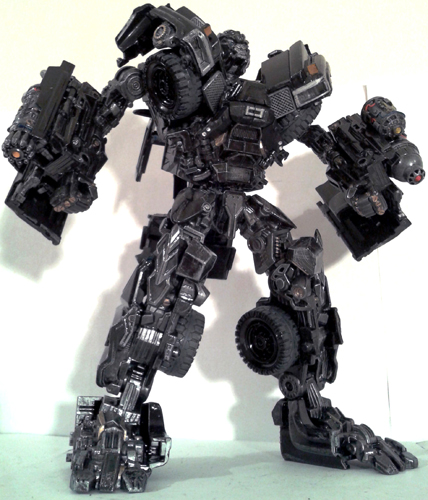 ~Custom Transformers Dark Of The Moon Leader Class Ironhide By Mykl~