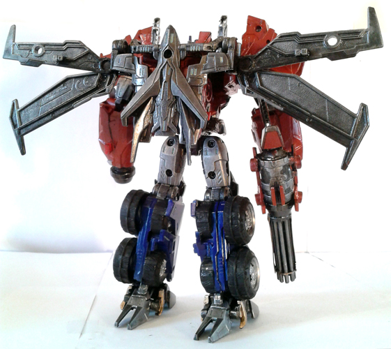 ~Transformers: Prime Beast Hunters Custom Voyager Class Optimus Prime By Mykl~