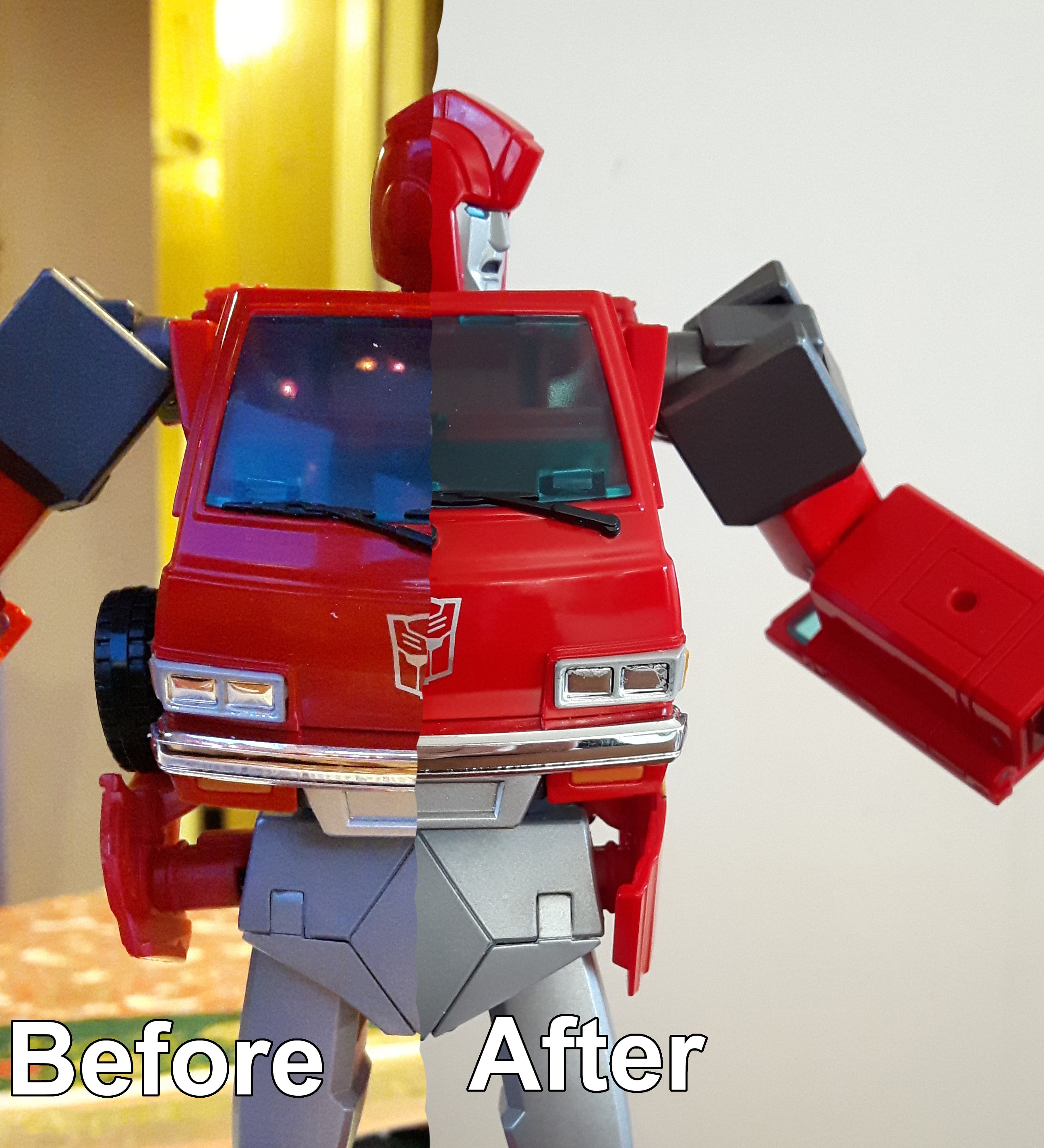 Custom Transformers Masterpiece Ironhide MP-27 By Mykl ~Custom Transformers Masterpiece Ironhide MP-27~