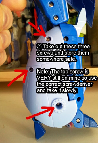 Tutorial: How To Fix X-Transbots Andras's (MP Scrouge) Ankles ~How To Fix X-Transbots Andras's (MP Scrouge) Ankles~