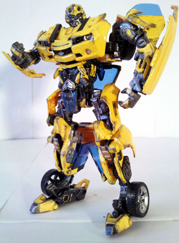 Custom Transformers Movie 2007 Deluxe Bumblebee by Mykl ~Custom Transformers Revenge Of The Fallen Bumblebee By Mykl~