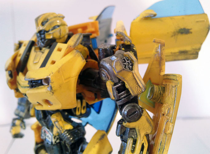 Custom Transformers Movie 2007 Deluxe Bumblebee by Mykl ~Custom Transformers Revenge Of The Fallen Bumblebee By Mykl~