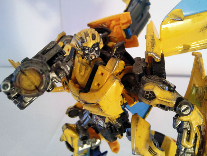 Custom Transformers Movie 2007 Deluxe Bumblebee by Mykl ~Custom Transformers Revenge Of The Fallen Bumblebee By Mykl~