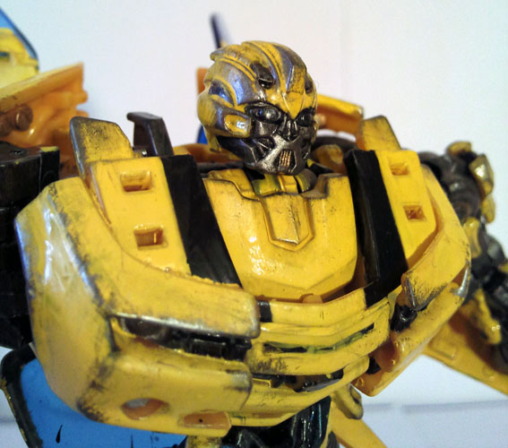 Custom Transformers Movie 2007 Deluxe Bumblebee by Mykl ~Custom Transformers Revenge Of The Fallen Bumblebee By Mykl~