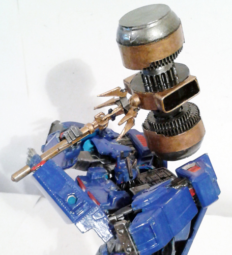 Transformers Prime Voyager Class Ultra Magnus By Mykl ~Transformers Prime Voyager Class Ultra Magnus With Forge of Solus Prime By Mykl~