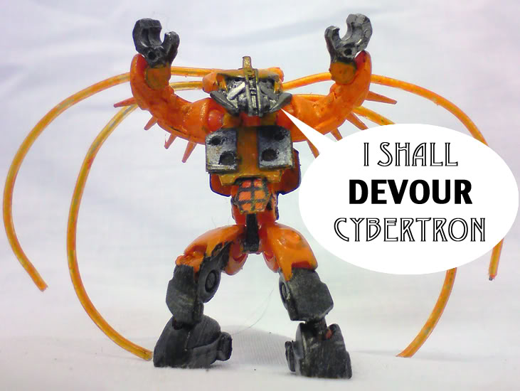 World's Smallest Transforming Unicron By Mykl ~World's Smallest Transforming Unicron By Mykl~