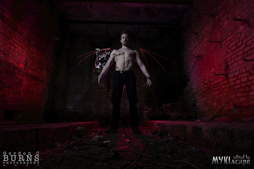 Demon My-Kl modelling For Gordon C. Burns