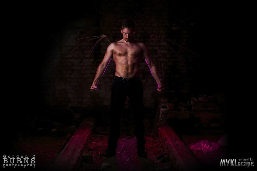 Demon My-Kl modelling For Gordon C. Burns