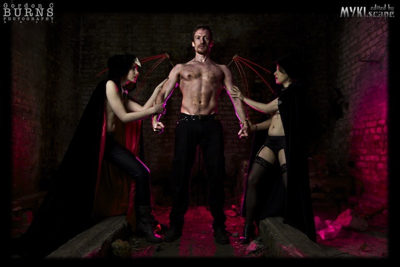 Demon My-Kl modelling For Gordon C. Burns
